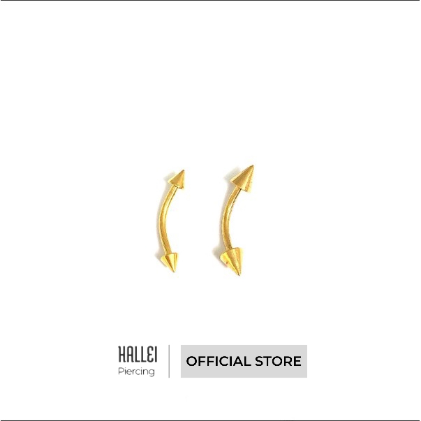 Khuyên Mày Hình Móng Ngựa Thời Trang Nhiều Màu HL02 (HALLEI | Official Store)