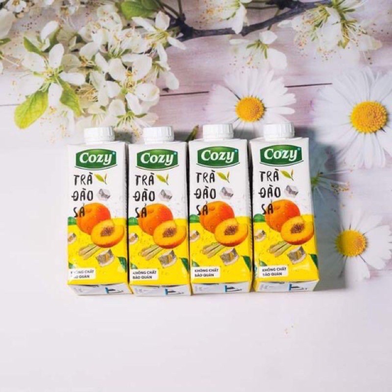 [Sỉ date mới] Lốc 4 hộp trà uống liền Cozy siêu ngon