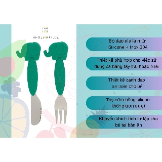 Bộ dao nĩa tập ăn Marcus & Marcus Ollie