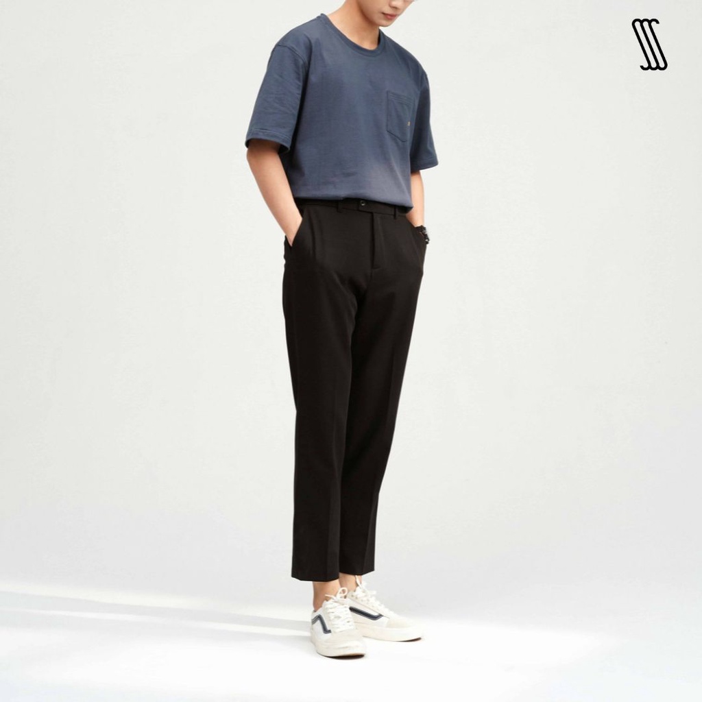 Quần âu cạp chun Nam SSSTUTTER có chun ẩn co giãn vòng bụng vải cao cấp co giãn Smart Pants - Hàng mới về