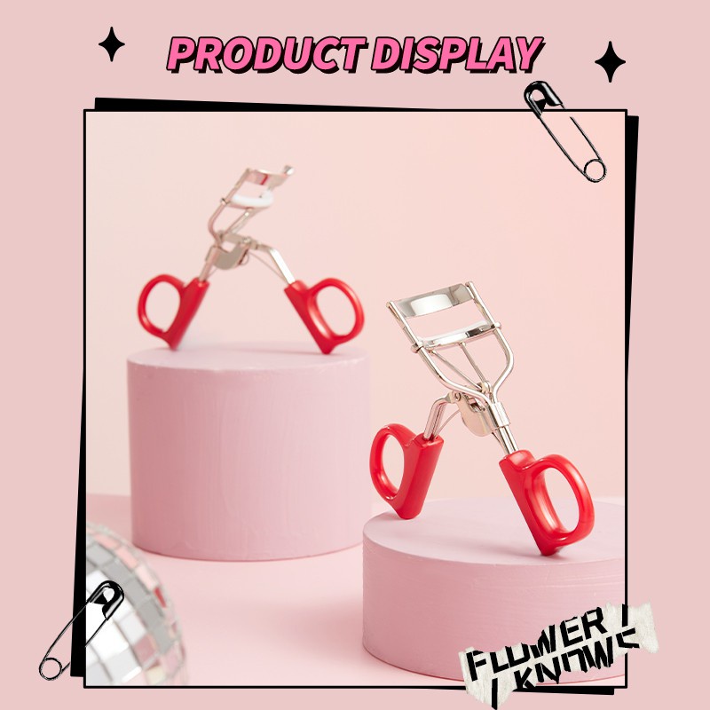 Kẹp bấm mi Flower Knows màu sắc cherry | BigBuy360 - bigbuy360.vn