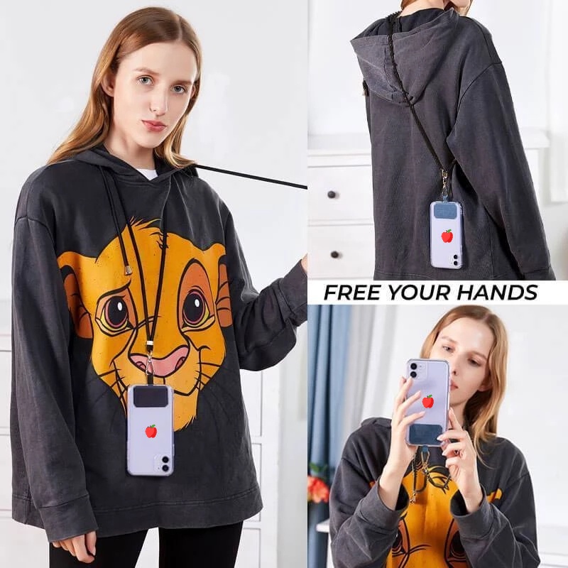 Dây Đeo Điện Thoại Bằng Nylon Mềm Chống Thất Lạc Điều Chỉnh Được Nhiều Màu Tùy Chọn