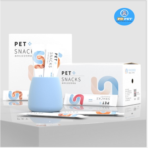 Súp thưởng PET SNACK cho mèo, thú cưng, chó - Đồ ăn vặt cao cấp dinh dưỡng tiện lợi [PD PET]