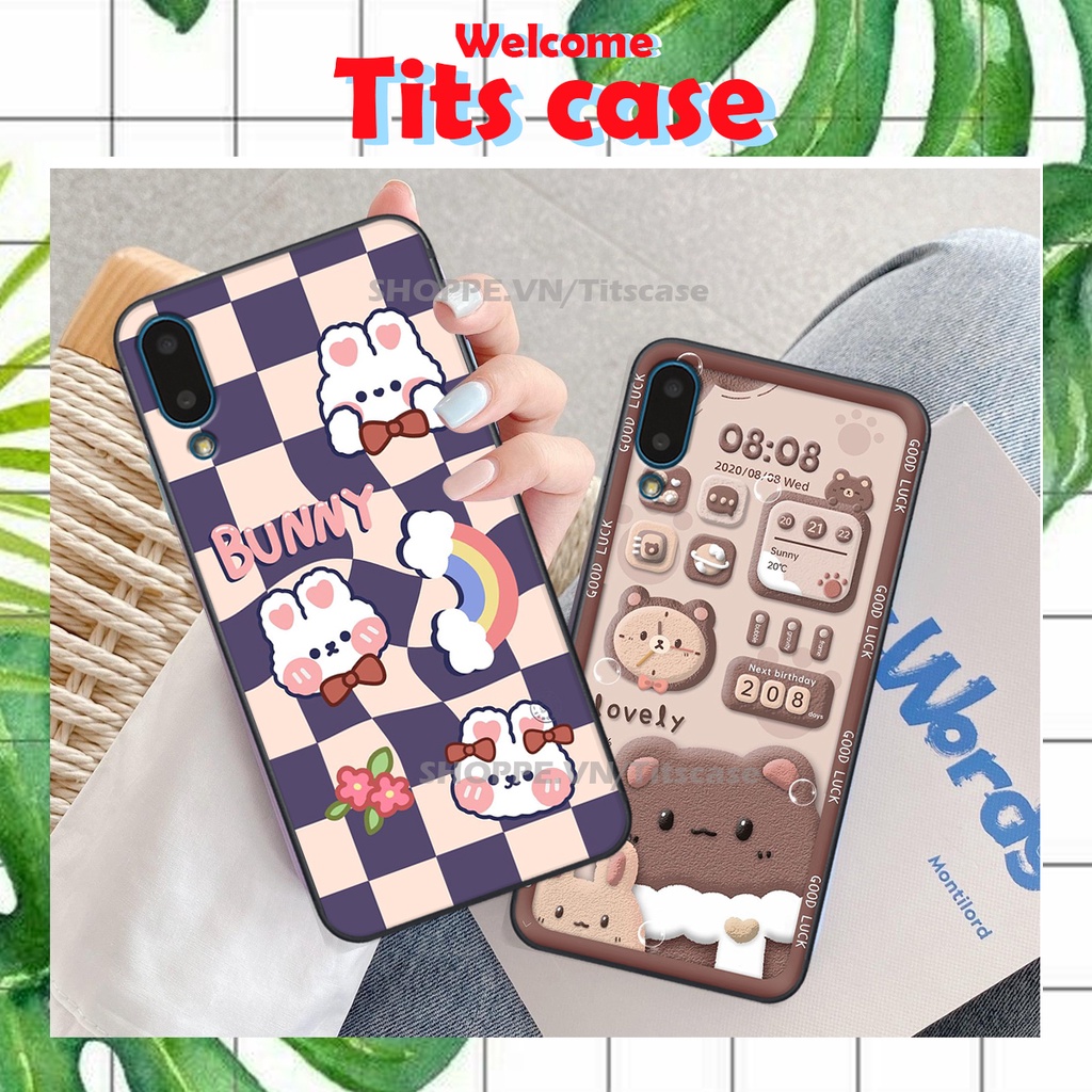 Ốp lưng Samsung Galaxy A02 in hình GẤU K@WS- BE@R COOL-CỰC XINH-RẺ-BỂN -ĐẸP