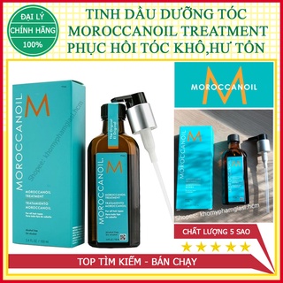 (Chính Hãng Giá Sỉ) Tinh dầu dưỡng phục hồi tóc hư tổn khô xơ Moroccanoil Treatment