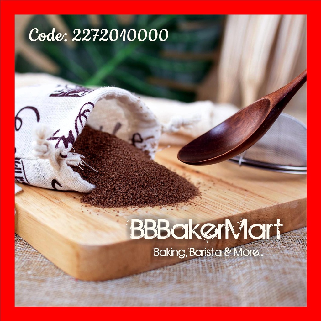 Bột rắc Decor trang trí bánh bánh YUM - Vị CA CAO nâu - Hủ 300gr
