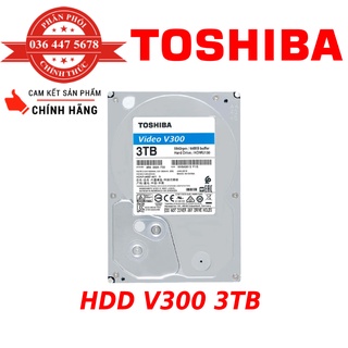 Ổ cứng Camera Toshiba V300 Video Stream 3Tb 5900rpm 64Mb - Hàng Chính Hãng