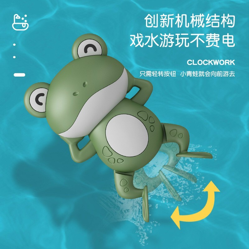 Đồ chơi chú ếch bơi lội vui nhộn cho bé