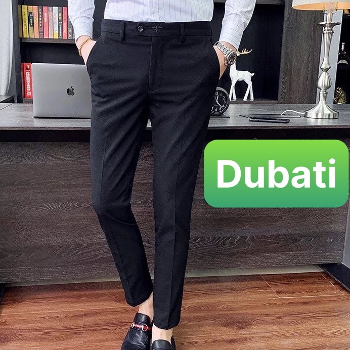 QUÂNG TÂY ÂU NAM ỐNG CÔN CHẤT VẢI CO GIÃN NHẸ VẢI MỊN ĐẲNG CẤP- DUBATI FASHION