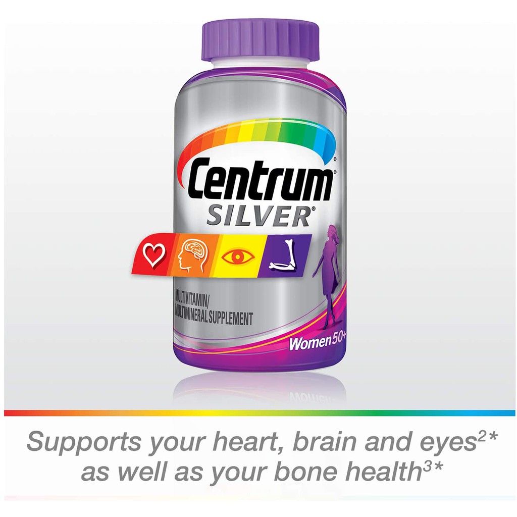 CENTRUM SILVER WOMEN 50+ 200 viên của Mỹ | BigBuy360 - bigbuy360.vn
