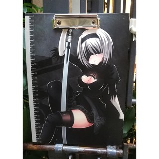 Kẹp tài liệu, bảng vẽ in hình: NieR:Automata