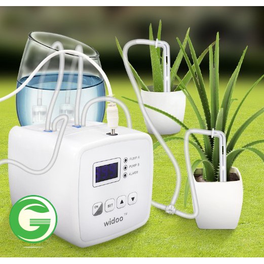 Máy Tưới cây tự động, thông minh WD Premium, hẹn giờ điều khiển tưới tự động