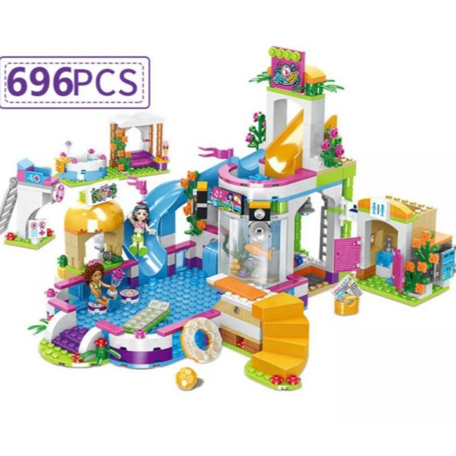 Bộ Lego Xếp Hình Friends Biệt Thự, Khu vui Chơi Của Andrea & Martina 76008 (696 Mảnh Ghép). LeGo Xếp Hình Cho Bé ơi