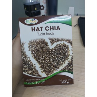 Hạt Chia Đen Úc Mfood Hộp 250g
