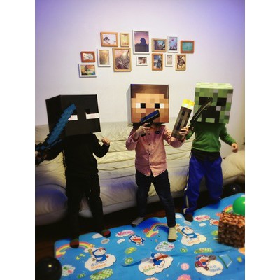 Đầu Hóa Trang Steve Minecraft chính hãng