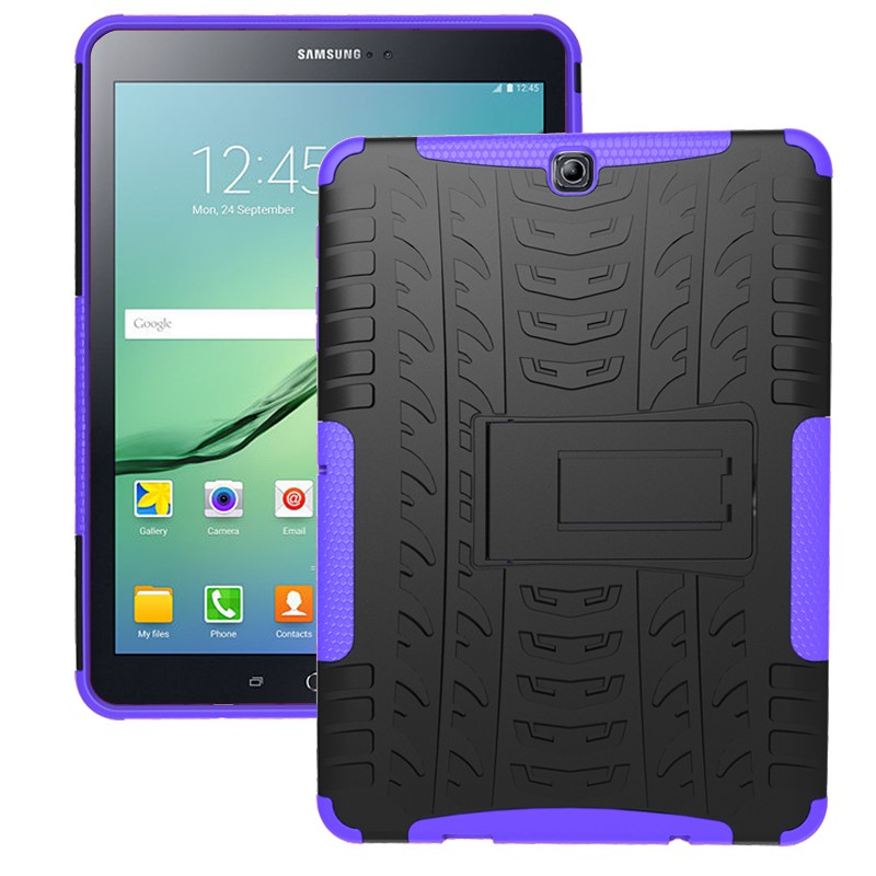 Bao da bảo vệ máy tính bảng có chân chống cho Samsung Galaxy Tab S2 9.7 T810 T813 T815 T817 T818A T819