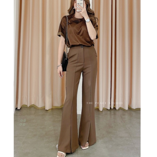 Áo tee phi lụa , Peace House Clothing