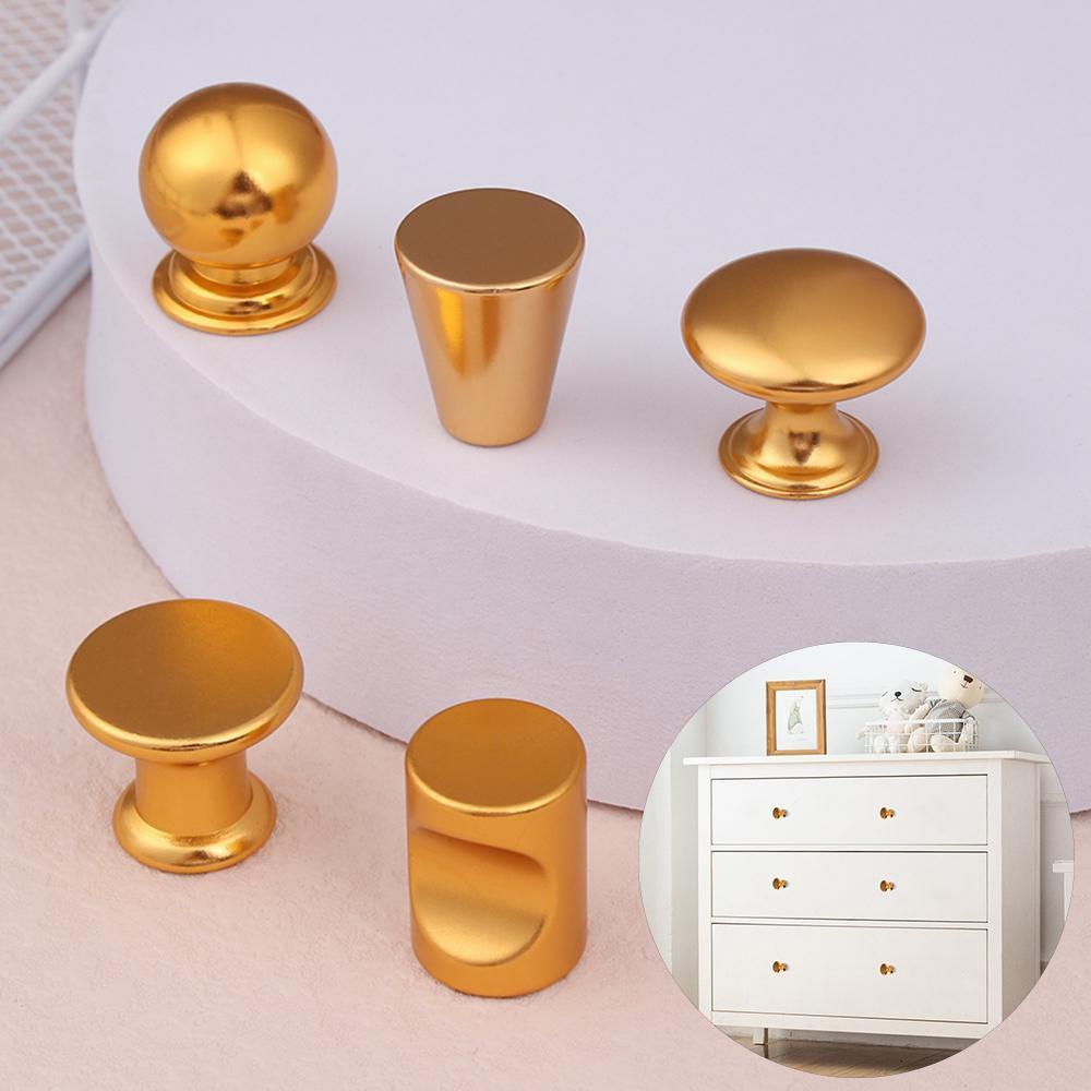 KUNHEV Set 5 Tay Nắm Cửa Tủ Bằng Hợp Kim Nhôm Hiện Đại Dành Cho Gia Đình