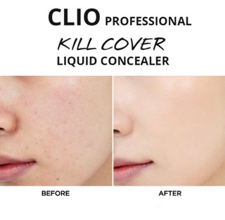 Set che khuyết điểm Clio Kill Cover Liquid Concealer