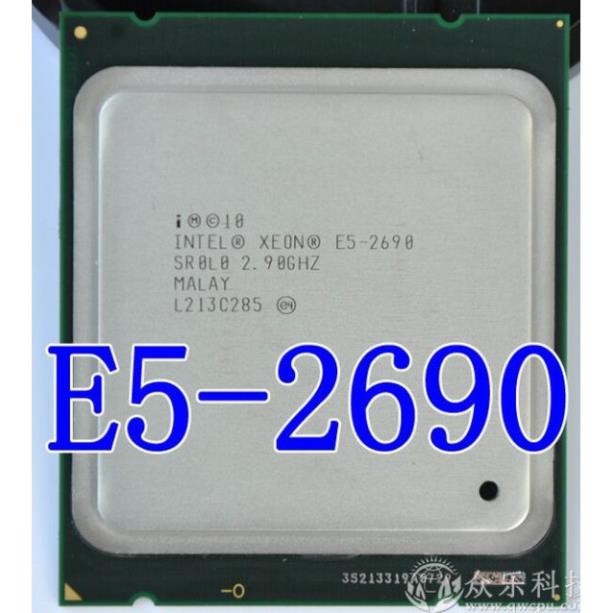 CPU E5 2650, 2670, 2680, 2689, 2690, chip máy tính, Socket 2011 chạy trên main X79 V1 V2 cho main Server ,Workstation | BigBuy360 - bigbuy360.vn