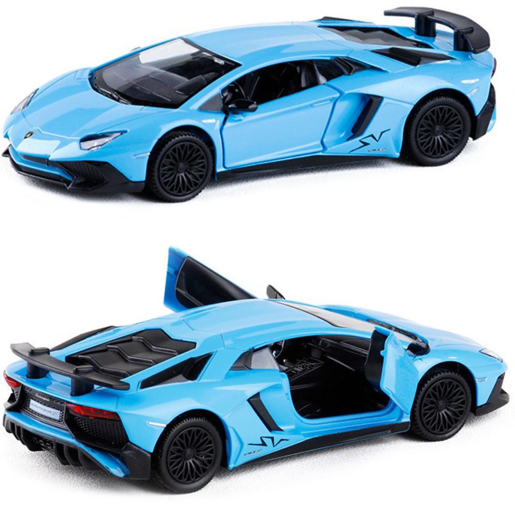 Xe ô tô mô hình kim loại Lambo tỷ lệ 1:36