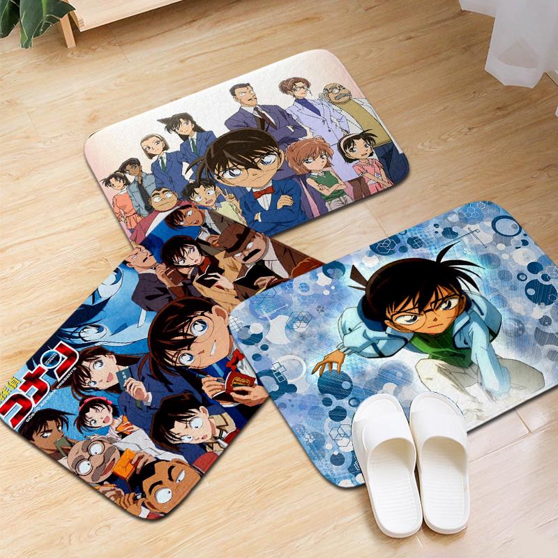 Thảm Cao Su In Hình Thám Tử Conan Cho Cửa Nhà Bếp
