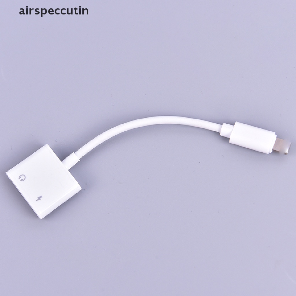 Dây Cáp Sạc Tai Nghe 2 Trong 1 Giắc Cắm 3.5mm Cho Điện Thoại
