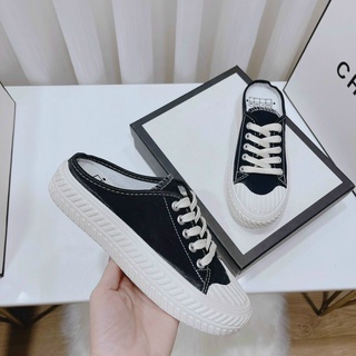 Giày thể thao nữ độn đế gc trơn