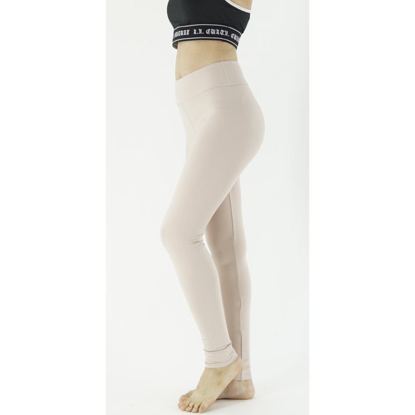 Quần Legging yoga/ gym, chất liệu thun lạnh dầy dặn, co giãn 4 chiều, lửng hoặc dài, size từ 40 - 60kg (Mầu Nude), | BigBuy360 - bigbuy360.vn