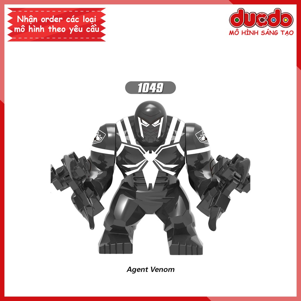 Bigfig quái nhân Angel Venom siêu chất - Đồ chơi Lắp ghép Xếp hình Mini Minifigures Big Fig SuperHero Iron Man XINH 1049