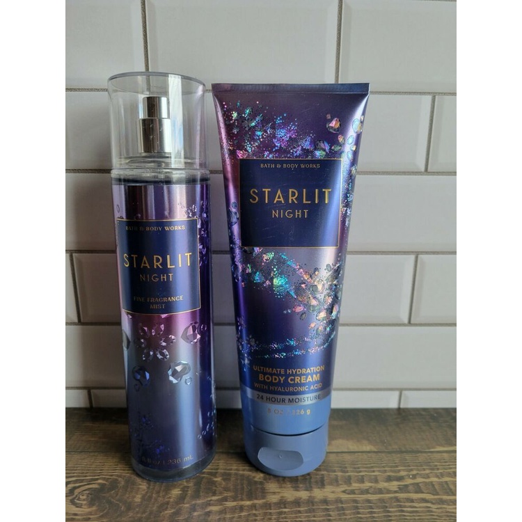 Xịt Thơm Toàn Thân Bath & Body Works STARLIT NIGHT