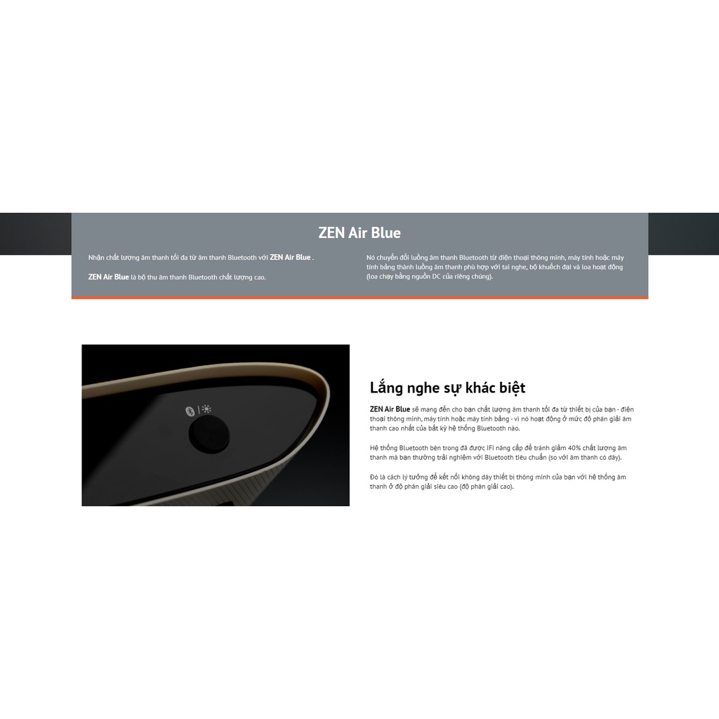 Bluetooth Receiver iFi Zen Air Blue