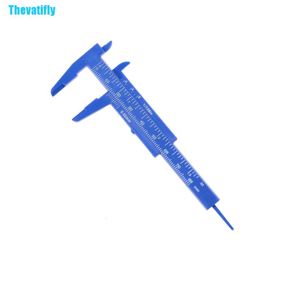 Thước kẹp nhựa mini 80mm