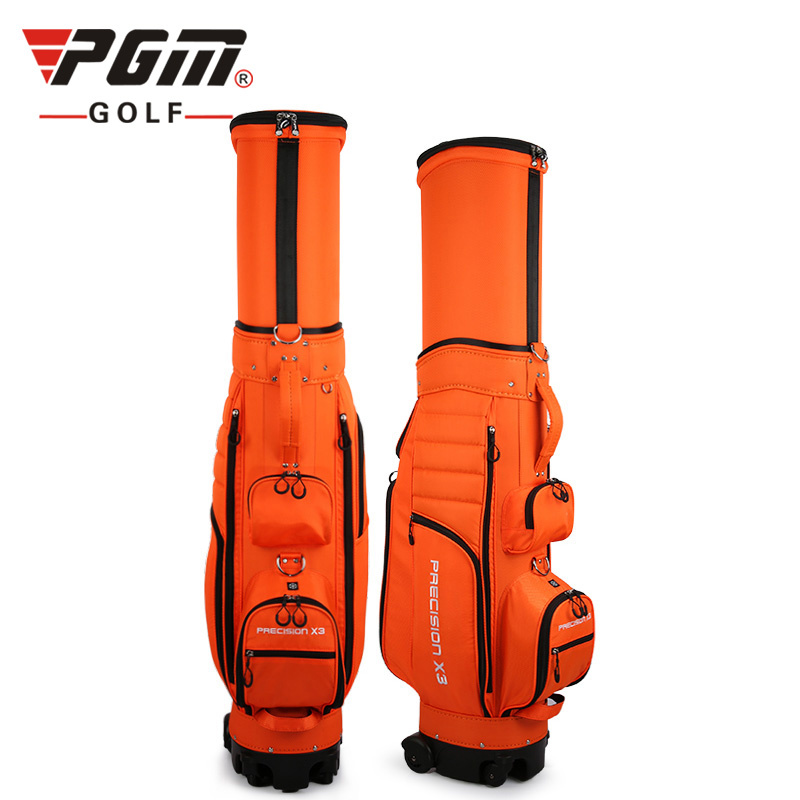 Túi Gậy Golf Fullset Nắp Cứng 4 Bánh Đa Năng Có Phanh - PGM QB062 4 Universal Wheel Golf Bags With Brakes
