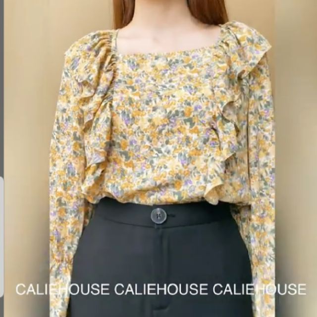 Áo hoa nhí calie house