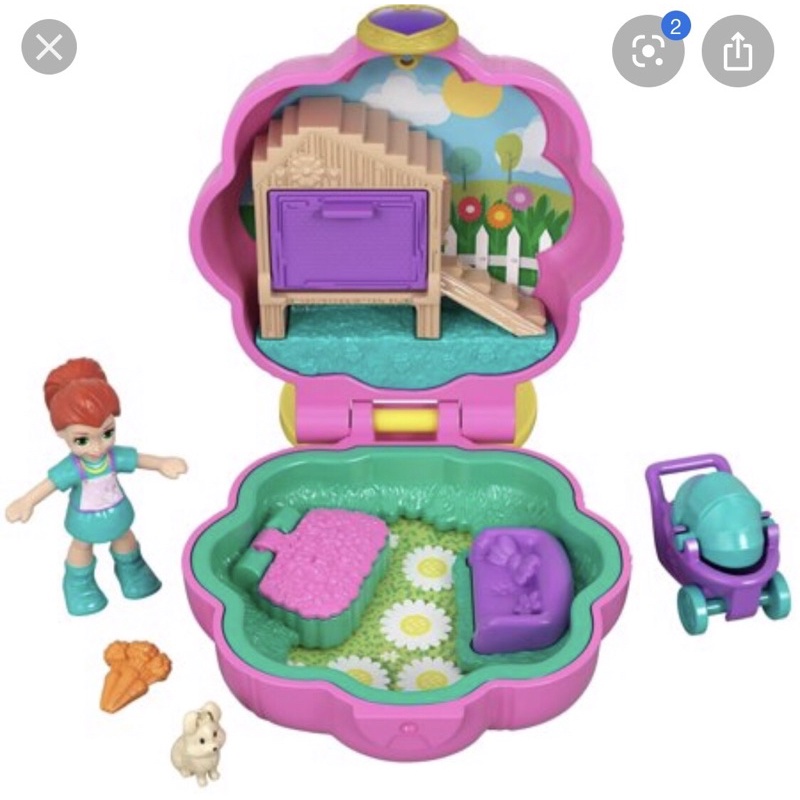 Vali mini búp bê Polly Pocket usa