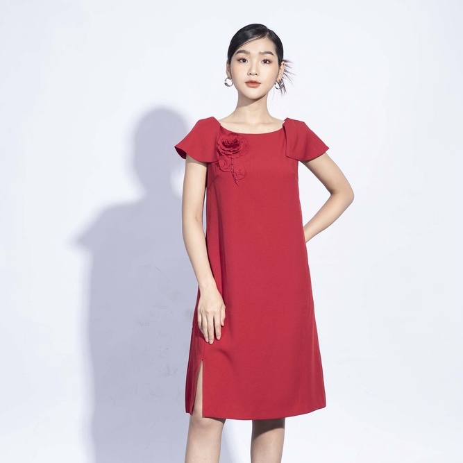 Đầm xuông, tay rơi, ngắn MMOutfit M-DA050221126