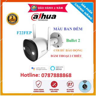 Camera IP 2M 4M WiFi Ngoài Trời IMOU F22FEP BH 24TH Bullet 2C 2E G22P F22P F22FP F42FP 1080P FullHD MÀU BAN ĐÊM