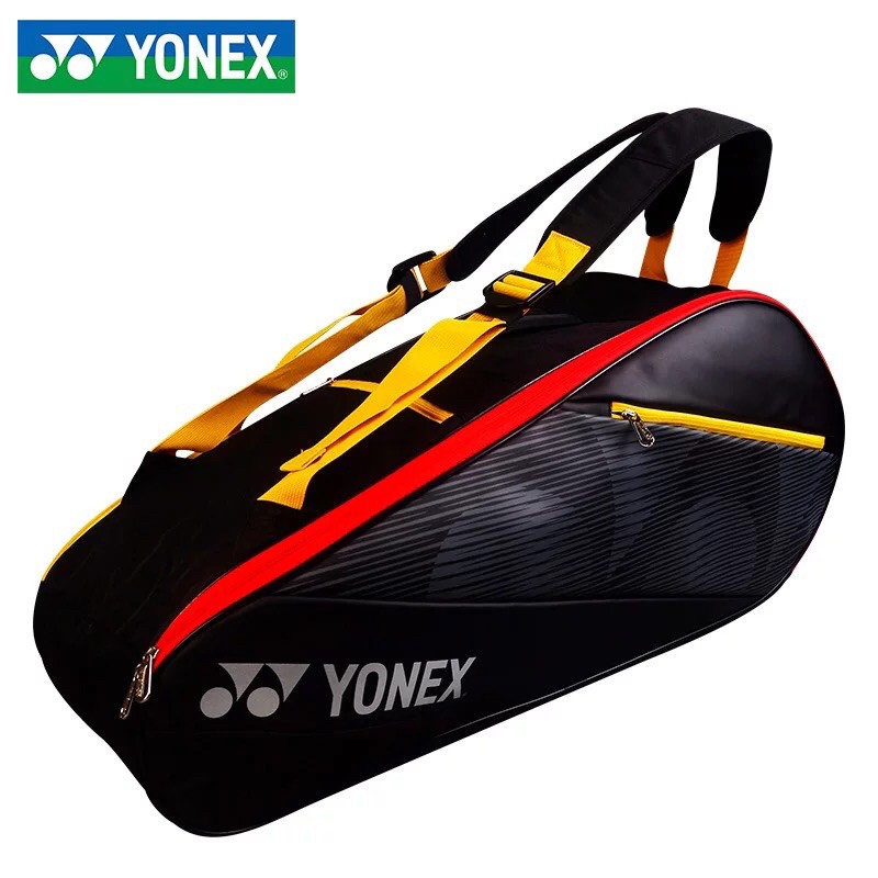 [Mẫu 2021] Túi vợt cầu lông thể thao Yonex 82026CR vàng chuyên dụng, thiết kế rộng rãi, mẫu mã đa dạng