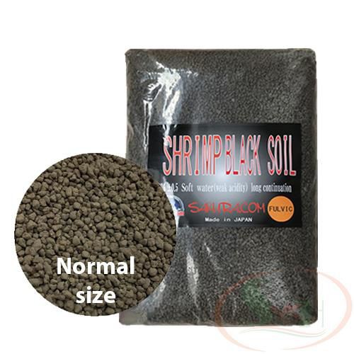 Nền Benibachi Shrimp Soil Fulvic túi 1 lít đất nền nuôi tép cảnh bổ sung humic fulvic