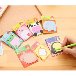 Giấy nhớ, giấy note hình thú