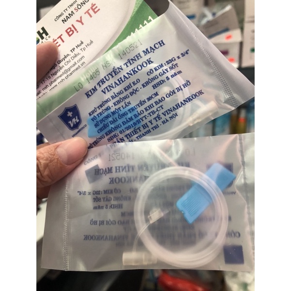 ❤ KIM CÁNH BƯỚM 23G 25G VINAHANKOOK, KIM TRUYỀN TĨNH MẠCH CÁNH BƯỚM 23G,25G VINAHANKOOK trẻ em,người lớn