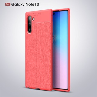 Ốp lưng Samsung Note 10 silicon giả da Auto Focus