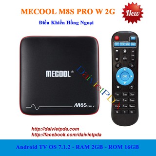 MECOOL M8S PRO W - RAM 2GB - ROM 16GB Điều khiển thường