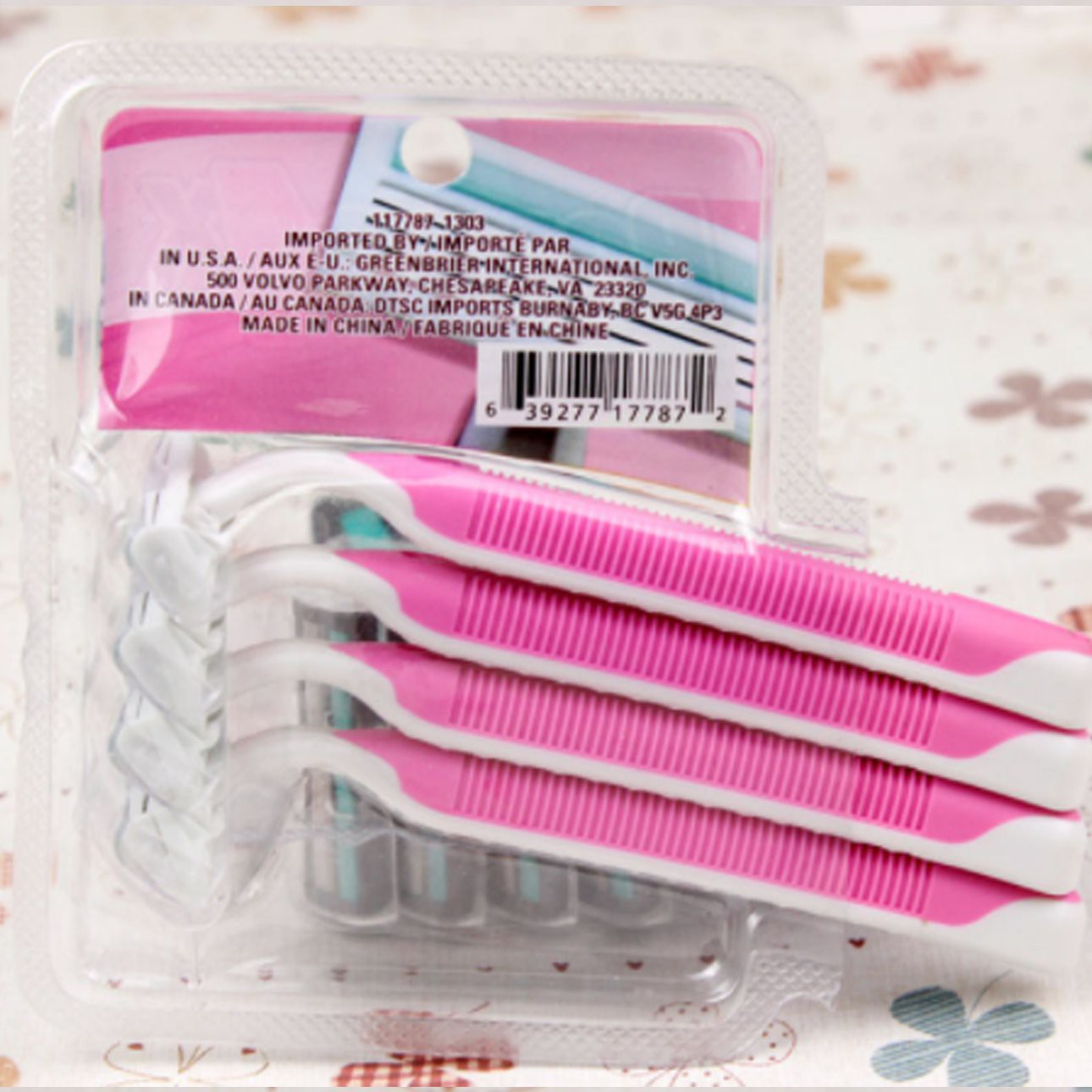 💜💜Set 4 dao cạo lông cho vùng da dưới cánh tay 3 lưỡi Razor kèm 1 lưỡi dao thay thế dành cho nữ / nam | BigBuy360 - bigbuy360.vn