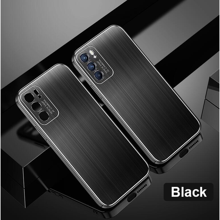 Ốp điện thoại kim loại cứng chống sốc chống rơi thích hợp cho oppo reno 6/pro 5g reno 5/pro