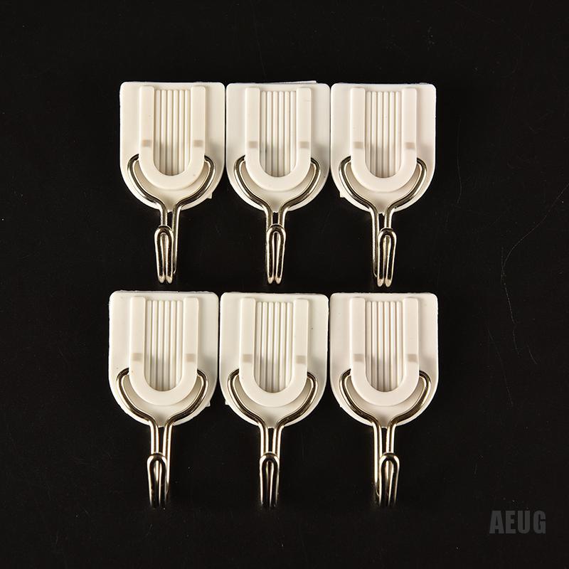 Set 6 Móc Treo Đồ Dán Tường Tiện Dụng Chất Lượng Cao