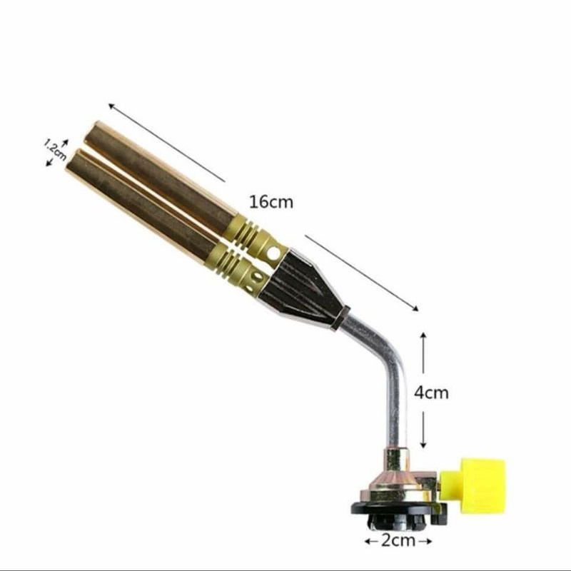 Khò ga mini 2 ống KT - 2108, Đèn khò hàn mini