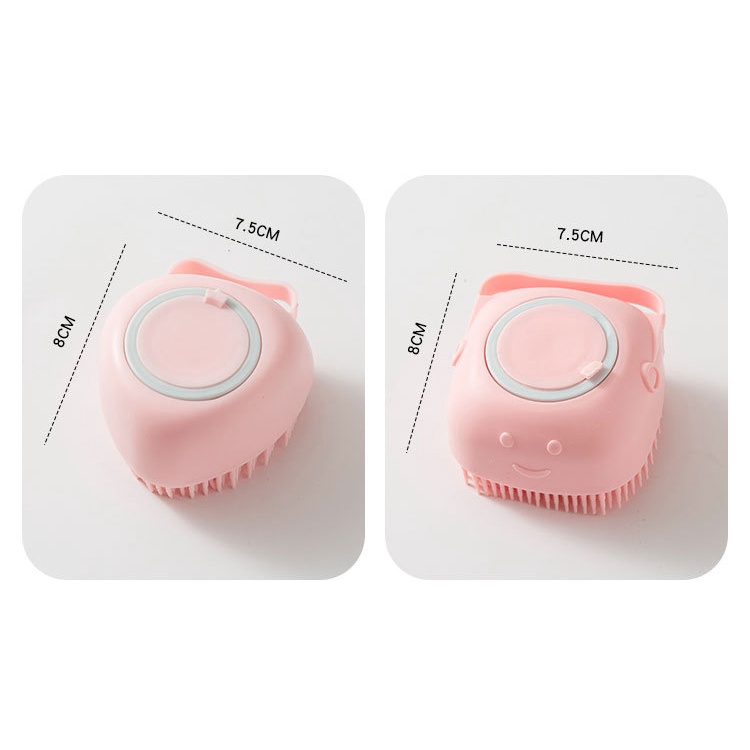 Bàn chải tắm chải lông mát xa cho thú cưng