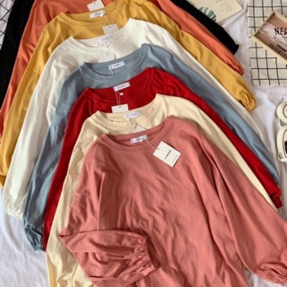 Áo pull tay bo chun